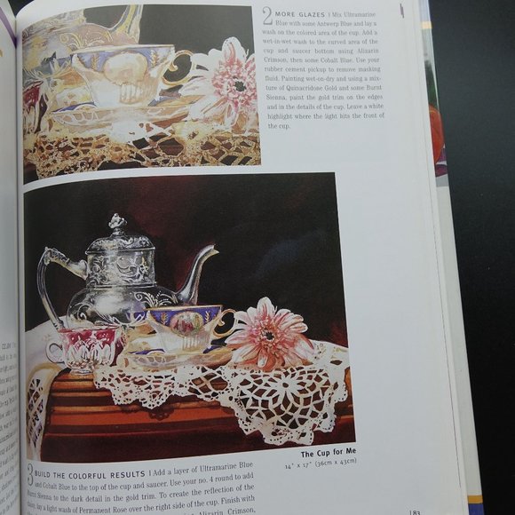 Artists Book, Paint Luxurious Textures in Watercolor by Jennifer Sheffer, How to - Picture 4 of 6